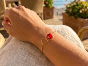 5b-Bracelets base en plaqué or