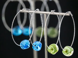 3a-Boucles d'oreilles base argent 925